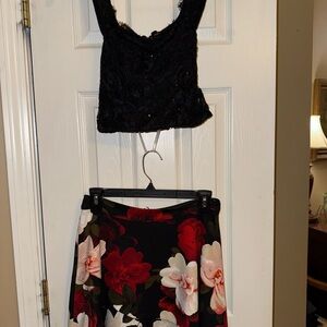 Speechless Black and Red Dress